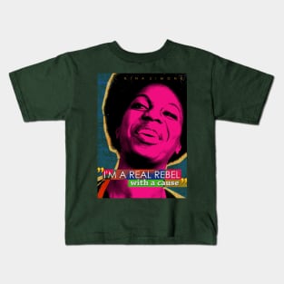 Nina Simone Quote Kids T-Shirt